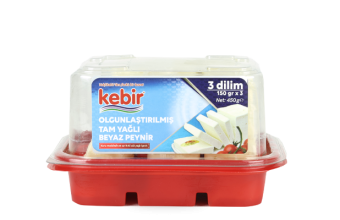 Olgunlaştırılmış Naturel Beyaz Peynir 3 Dilimli