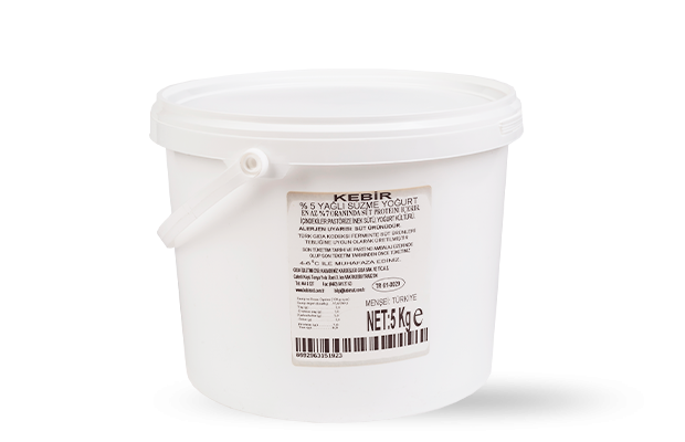 Kova Süzme Yoğurt (%5,0) Yağlı