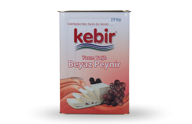 Yarım Yağlı Taze Beyaz Peynir (Teneke)